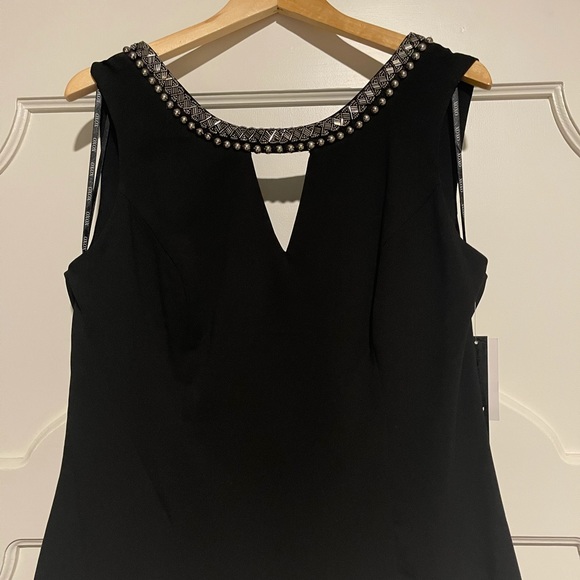 Juniors Black Beaded Top - Picture 1 of 2